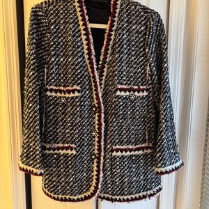 Zara Tweed Blazer
